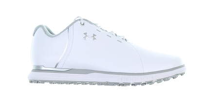 New Womens Golf Shoe Under Armour UA Fade SL Medium 9 White/Gray MSRP $100