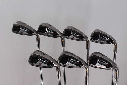 Ping G20 Iron Set 4-PW Ping CFS Steel Stiff Right Handed Yellow Dot 37.75in