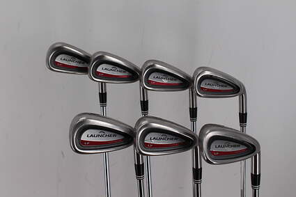 Cleveland Launcher LP Iron Set 4-PW Cleveland Traction 85 Steel Steel Regular Right Handed 37.75in