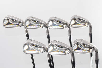TaylorMade R7 Iron Set 4-PW Fujikura Fit-On Max 75i Iron Graphite Stiff Right Handed 38.0in