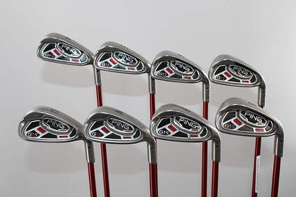 Ping G15 Iron Set 4-PW GW Ping TFC 149I Graphite Stiff Right Handed Black Dot 38.0in