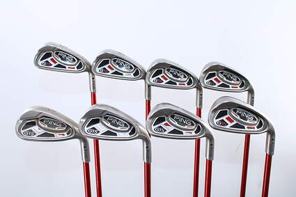 Ping G15 Iron Set 5-PW GW SW Ping TFC 149I Graphite Senior Right Handed Black Dot 37.5in