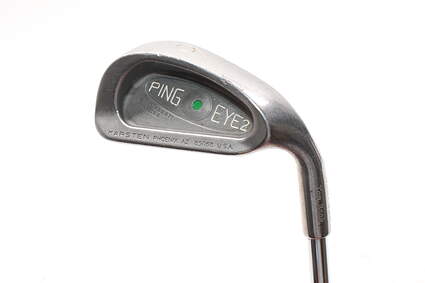 Ping Eye 2 Single Iron 6 Iron Stock Steel Shaft Steel Stiff Right Handed Green Dot 38.25in