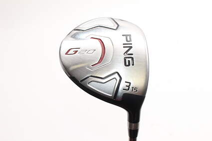 Ping G20 Fairway Wood 3 Wood 3W 15° Ping TFC 169F Graphite Stiff Right Handed 42.75in