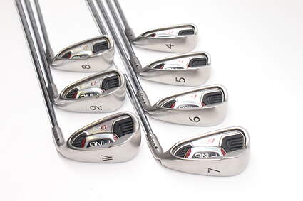 Ping G20 Iron Set 4-PW Ping CFS Steel Regular Right Handed Black Dot 37.75in