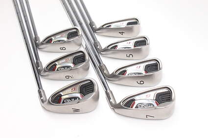 Ping G20 Iron Set 4-PW Ping CFS Steel Regular Right Handed White Dot 37.75in