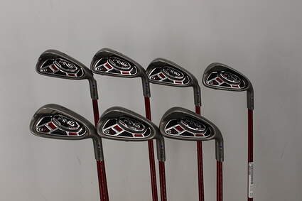 Ping G15 Iron Set 4-PW Ping TFC 149I Graphite Regular Right Handed Purple dot 38.0in