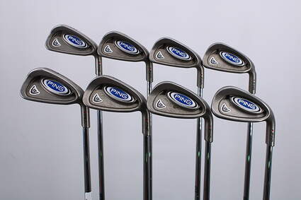 Ping i5 Iron Set 3-PW Stock Steel Shaft Steel Regular Right Handed Red dot 37.0in