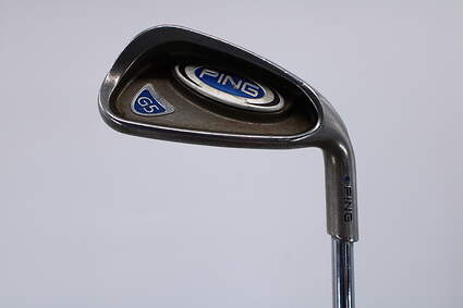 Ping G2 Single Iron 8 Iron Stock Steel Shaft Steel Stiff Right Handed Blue Dot 36.25in