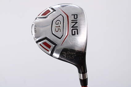 Ping G15 Draw Fairway Wood 3 Wood 3W 15.5° Ping TFC 149F Graphite Regular Right Handed 43.25in