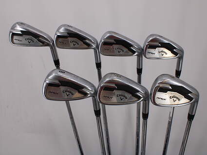 Callaway Apex Iron Set 4-PW FST KBS Tour-V 110 Steel Stiff Right Handed 39.0in