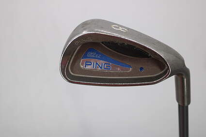 Ping G2 EZ Single Iron 8 Iron Ping TFC 100I Graphite Soft Regular Right Handed Blue Dot 36.25in