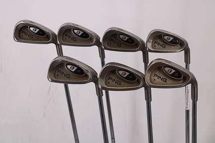 Ping i3 + Iron Set 4-PW Ping CFS with Cushin Insert Steel Regular Right Handed Blue Dot 38.0in