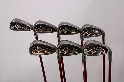 Ping G15 Iron Set 5-PW SW Ping TFC 149I Graphite Soft Regular Right Handed Black Dot 36.75in