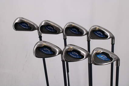 Callaway X-16 Iron Set 4-PW Stock Graphite Shaft Graphite Regular Right Handed 38.0in