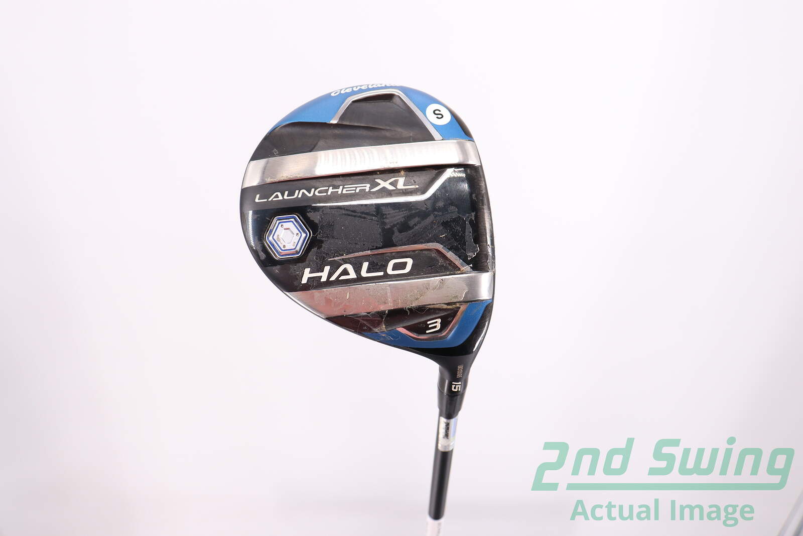 Used Cleveland Launcher XL Halo Fairway Wood 3 Wood 3W 15° Project X