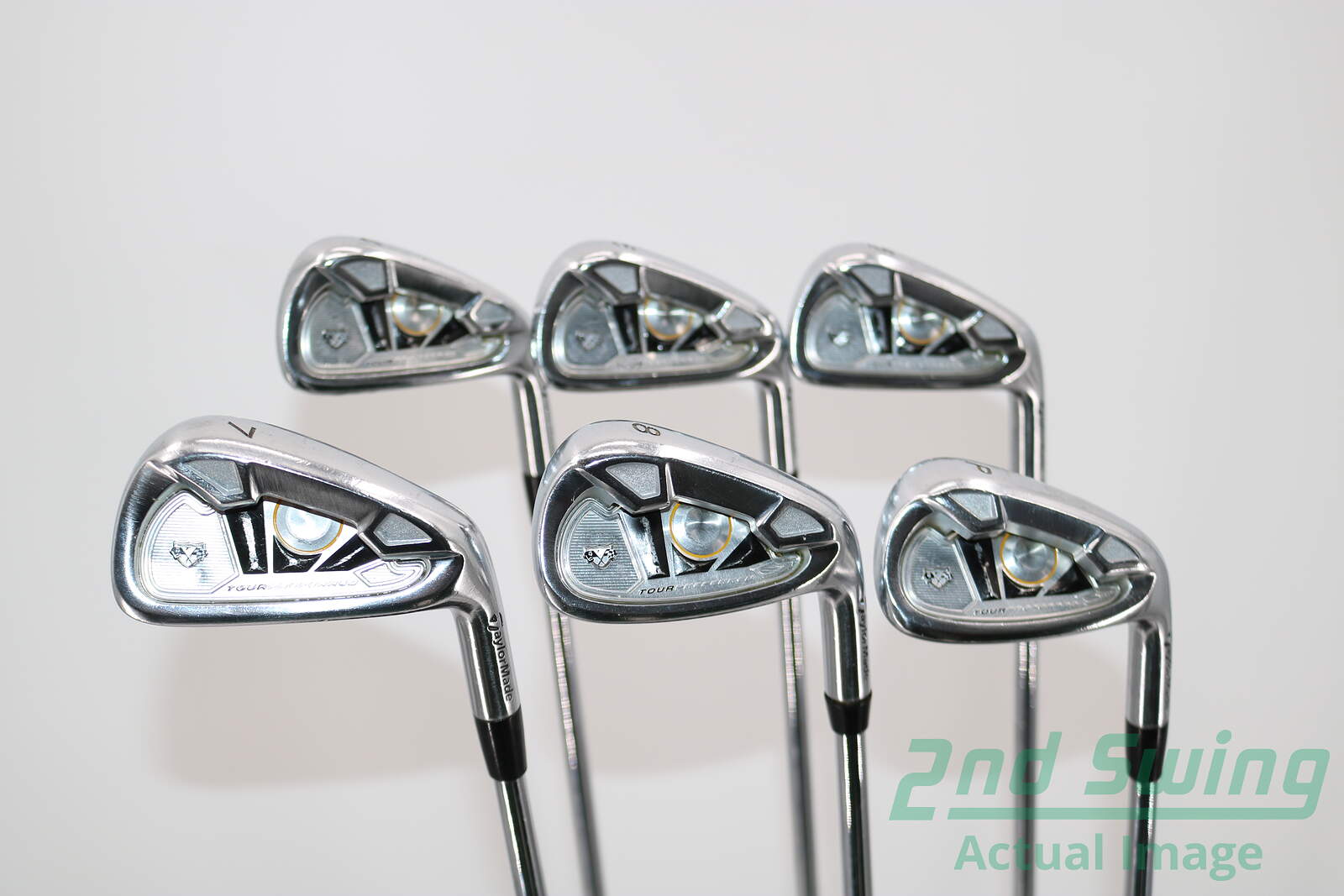 Used TaylorMade 2009 Tour Preferred Iron Set 4PW True Temper Dynamic
