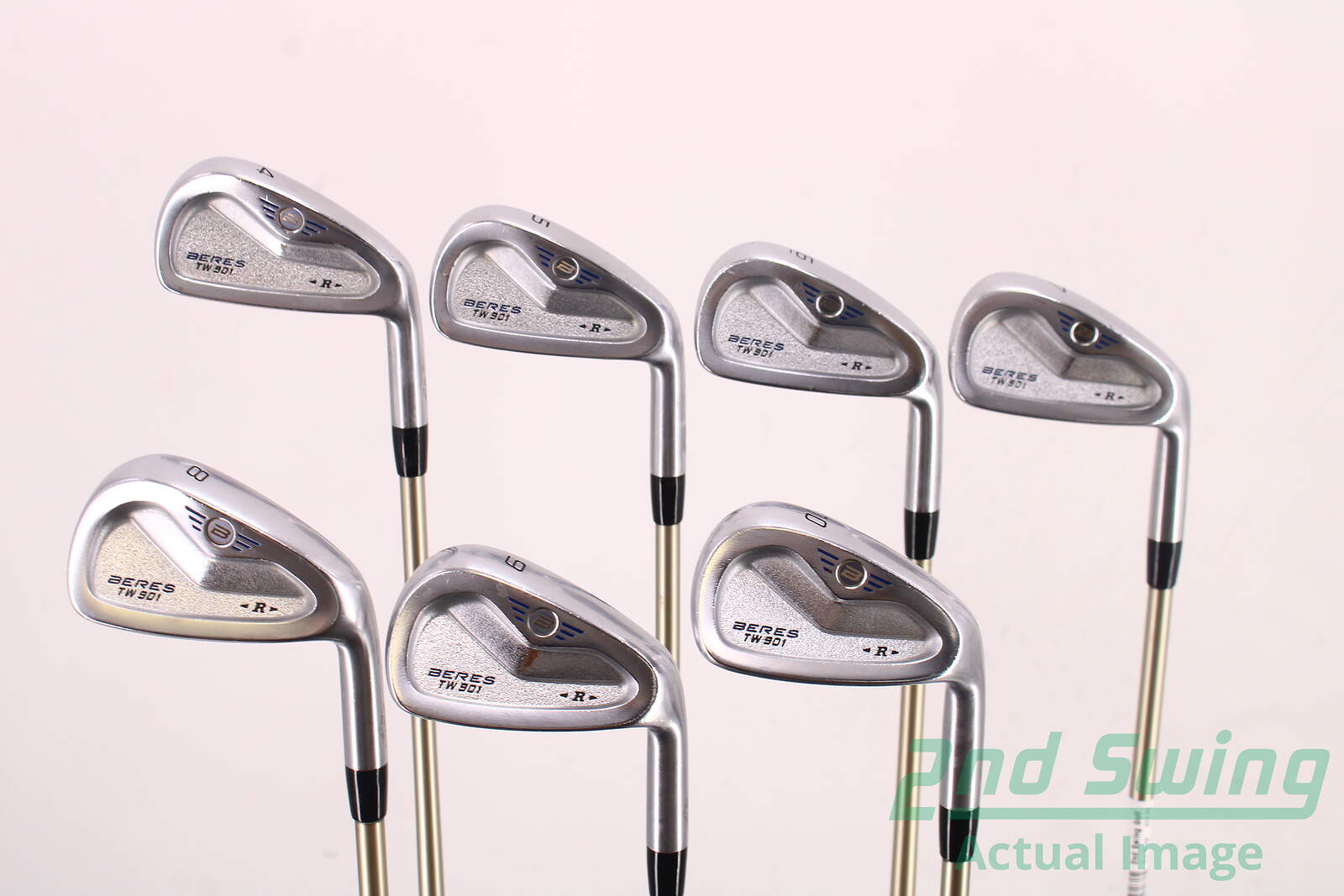Used Honma Beres TW 901 Iron Set 3PW Stock Graphite Shaft Graphite Ladies Right Handed 37.0in
