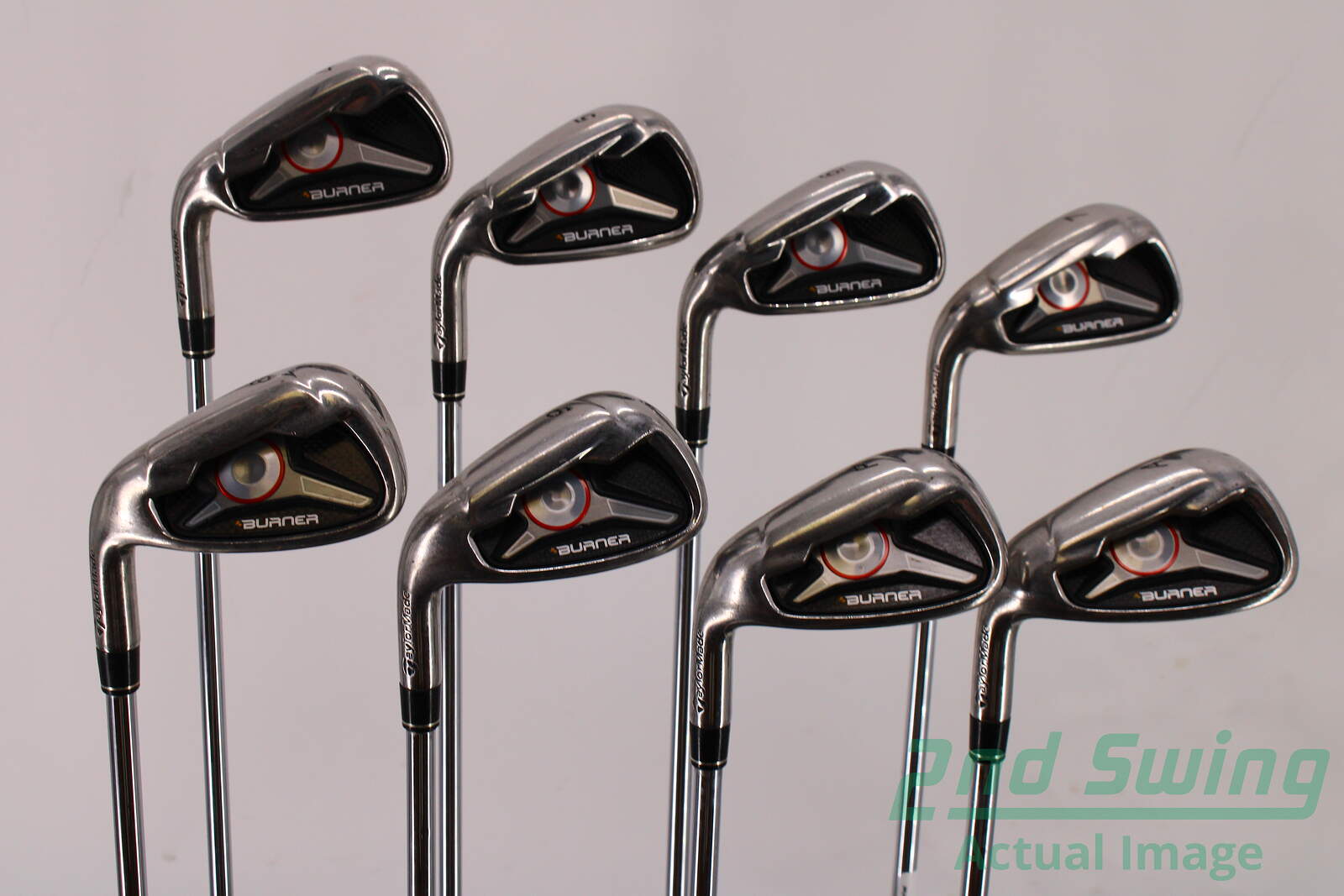 Used TaylorMade 2009 Burner Iron Set 4PW GW TM Burner Superfast 85