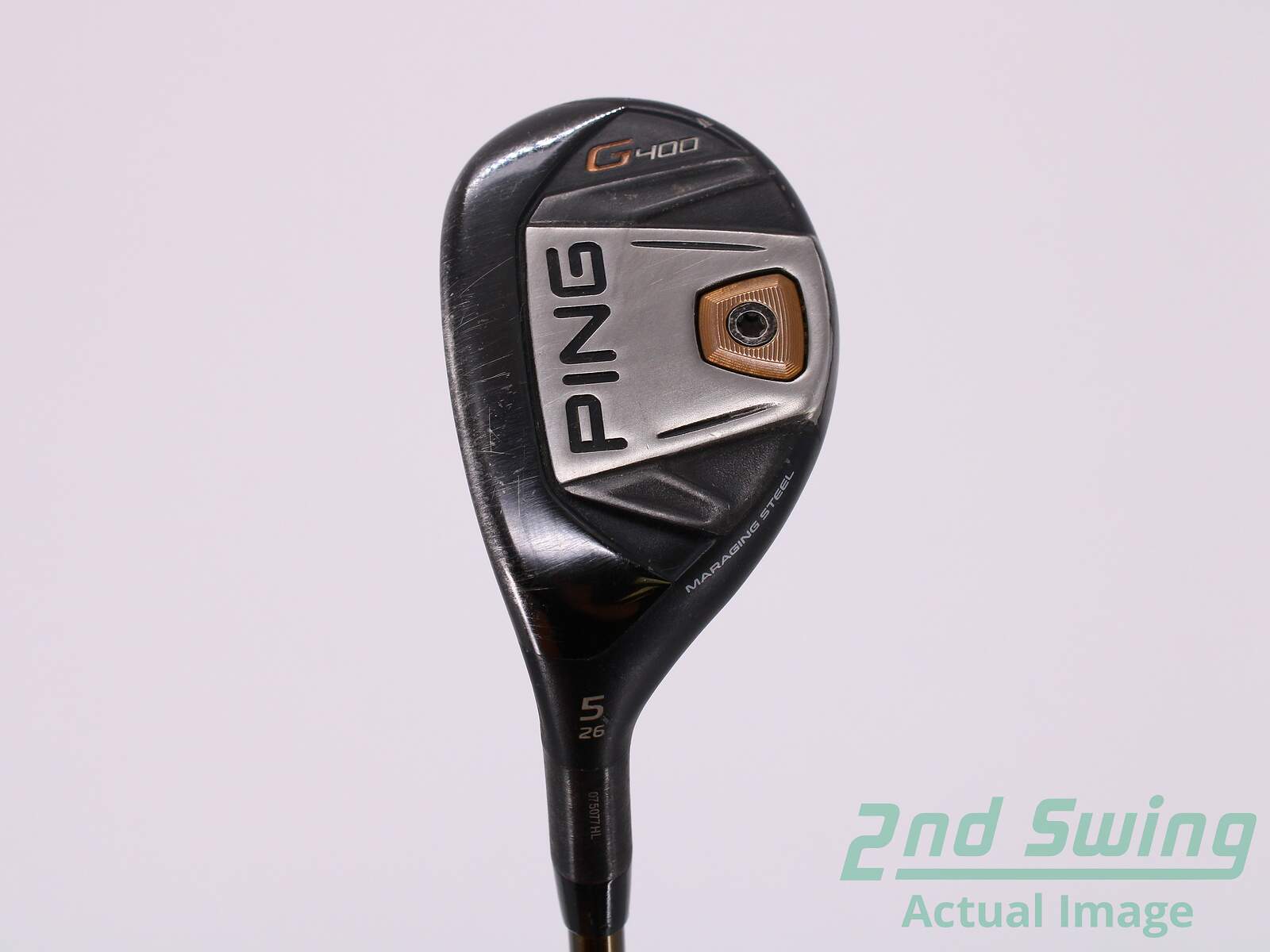 Used Ping G400 Hybrid 5 Hybrid 26° ALTA CB 70 Graphite Senior Left Handed 39.5in Used Golf Club