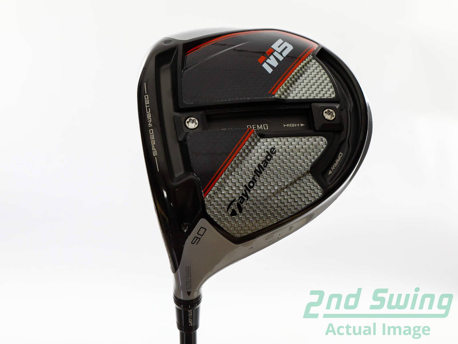 Used TaylorMade M5 Driver 9° Fujikura ATMOS 6 Black Graphite Stiff Left