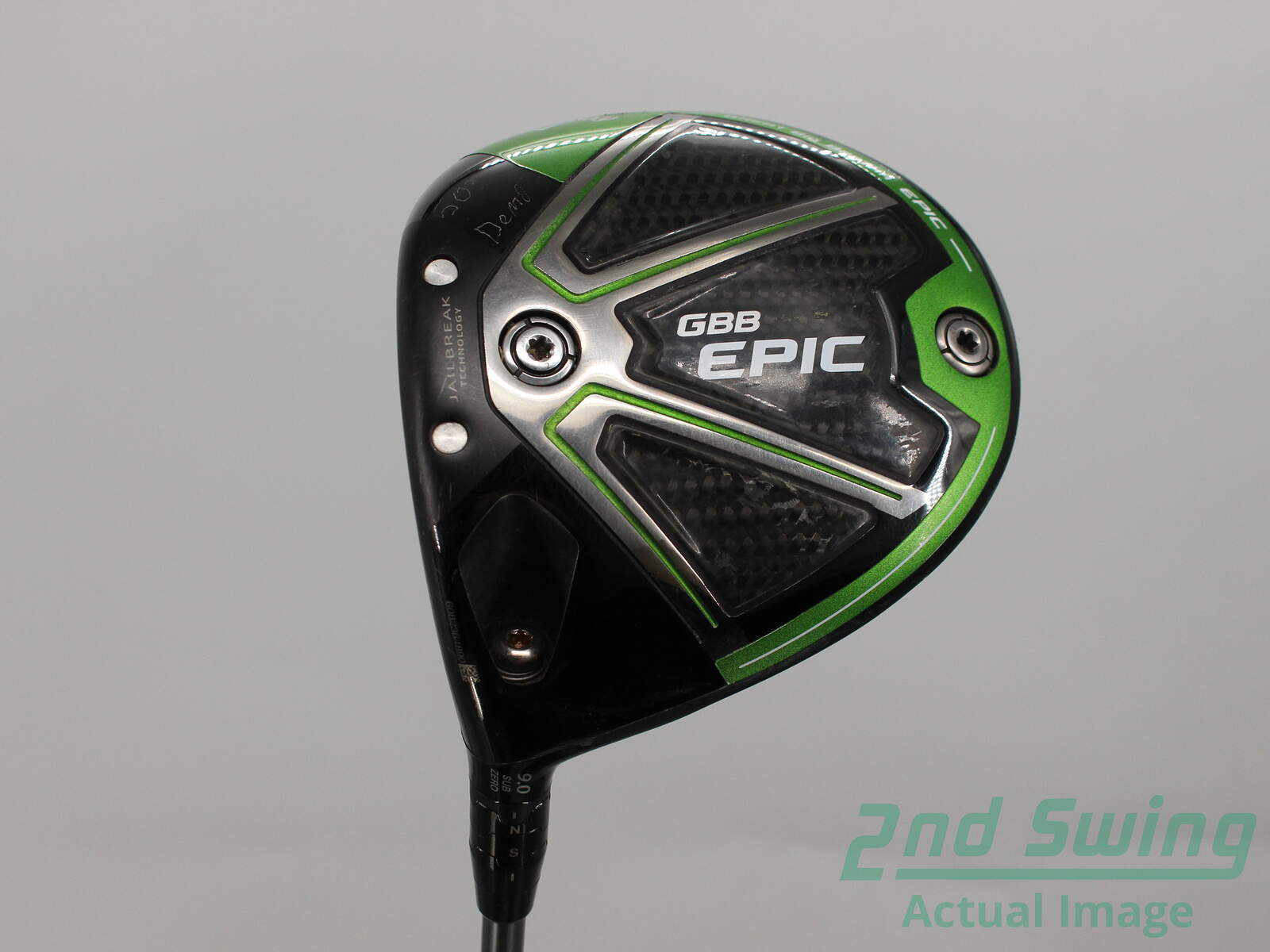 Used Callaway Gbb Epic Sub Zero Driver 9 Project X Hzrdus T800 Green 55 Graphite Stiff Left Handed 45 5in Used Golf Club 2nd Swing Golf