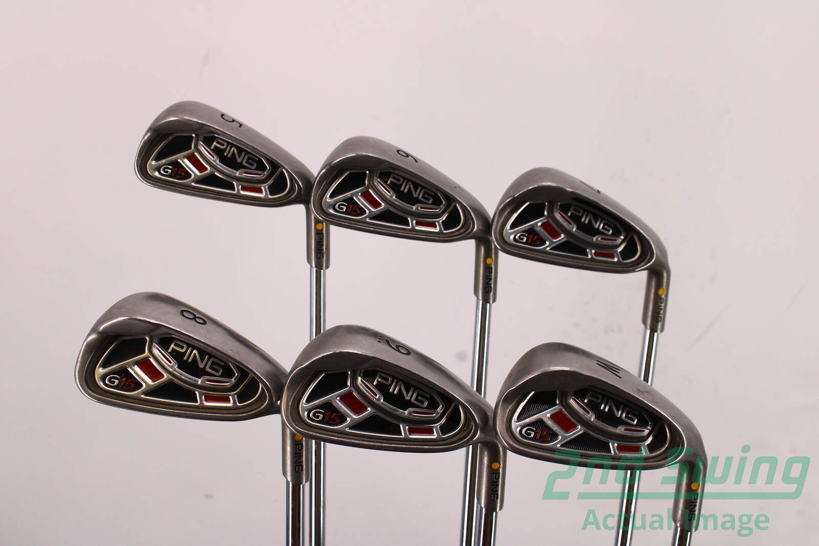 Used Ping G15 Iron Set 5-PW Ping AWT