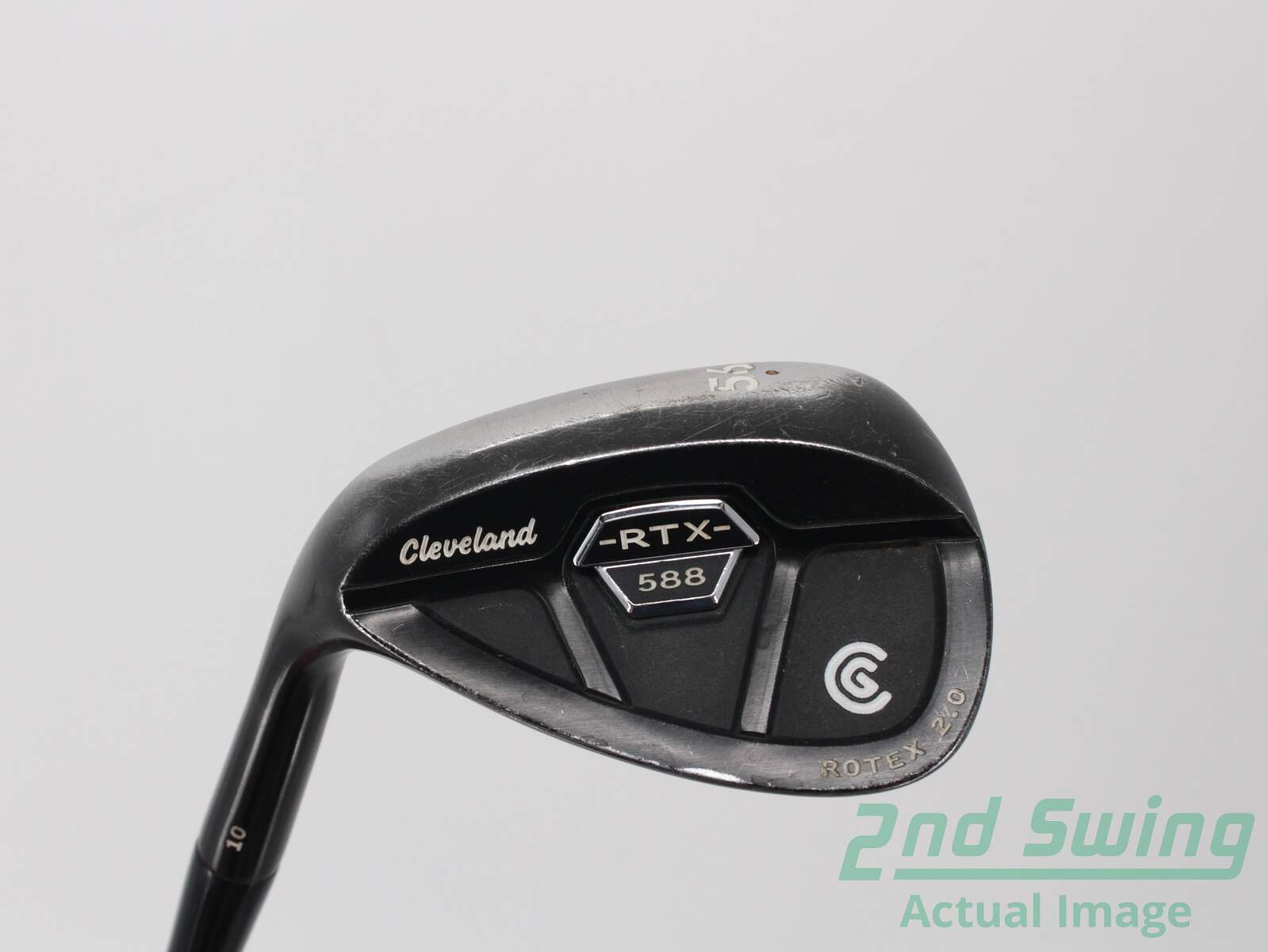 Used Cleveland 588 Rtx 2 0 Cb Black Satin Wedge Sand Sw 56 10 Deg Bounce Cleveland Rotex Wedge Graphite Wedge Flex Left Handed 35 25in Used Golf Club 2nd Swing Golf