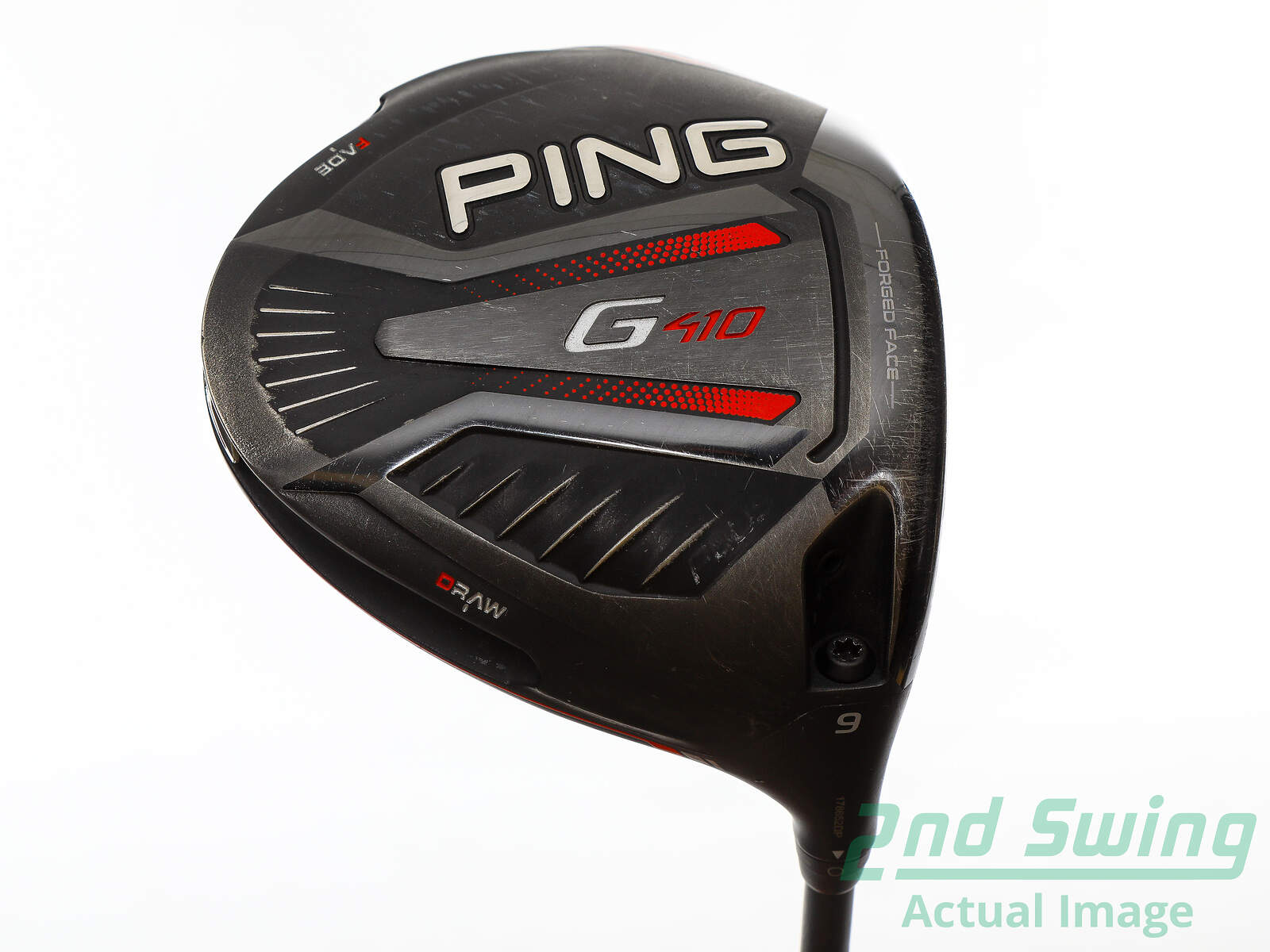 Used Ping G410 Plus Driver 9° Alta Cb 55 Red Graphite Regular Right Handed 4575in Used Golf 0955