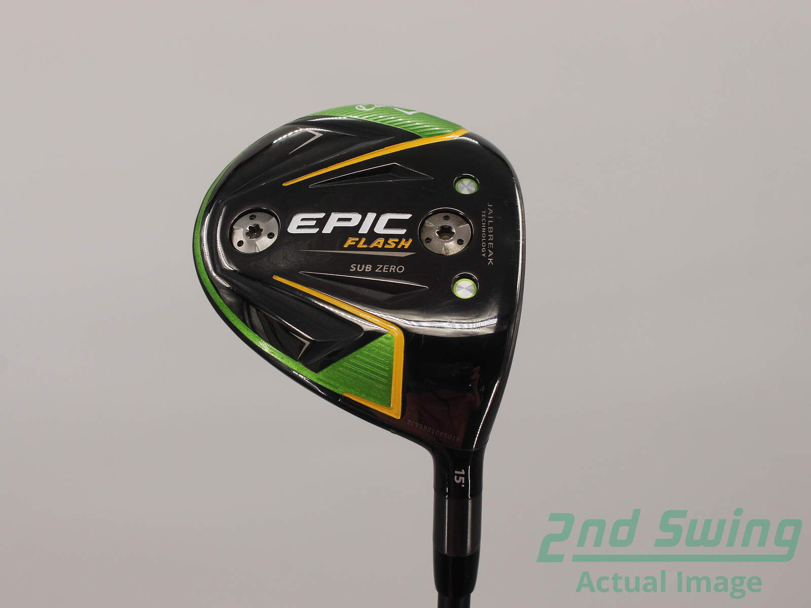 Used Callaway Epic Flash Sub Zero Fairway Wood 3 Wood 3w 15 Handcrafted Hzrdus Black Graphite X Stiff Right Handed 43 0in Used Golf Club 2nd Swing Golf