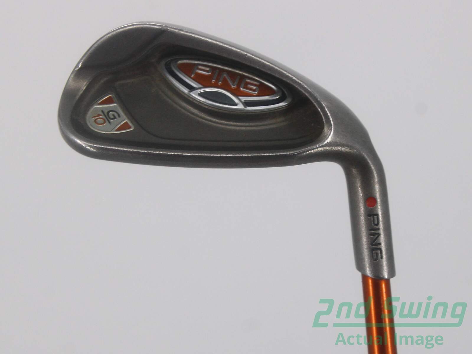 Used Ping G10 Wedge Pitching Wedge PW Ping TFC 129I Graphite Regular Right Handed Red dot 35.0in