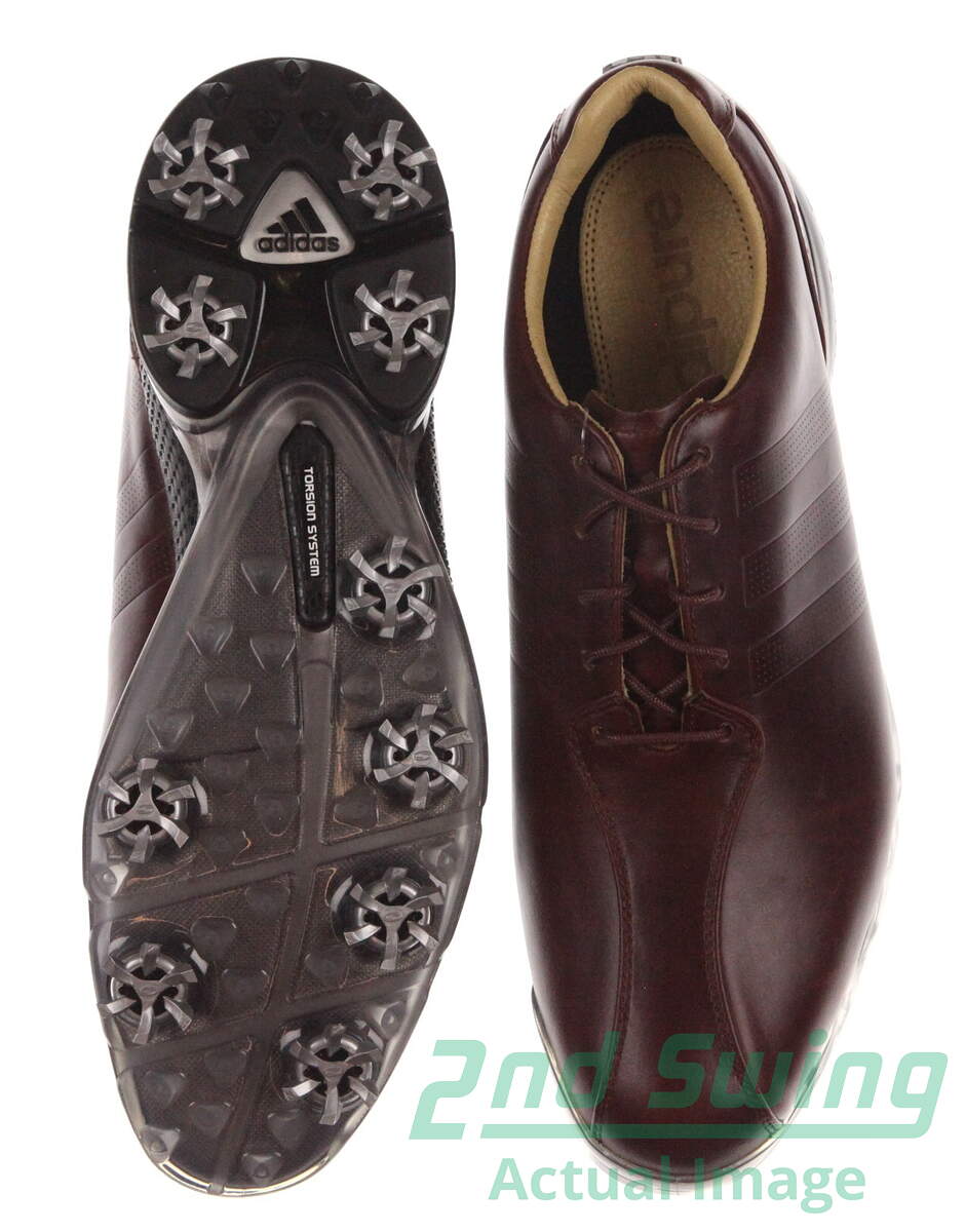 Nuove scarpe da golf adidas adipure Uomo tp medio brown msrp 250 Nuove scarpe da golf adidas adipure Uomo tp medio brown msrp 250