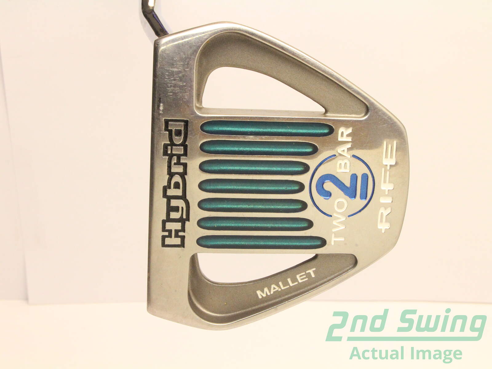 Used Guerin Rife Two Bar Hybrid Putter Stock Steel Shaft Right Guerin Rife Two Bar Hybrid Putter Stock Steel Shaft Right Handed 33 Used Golf Club