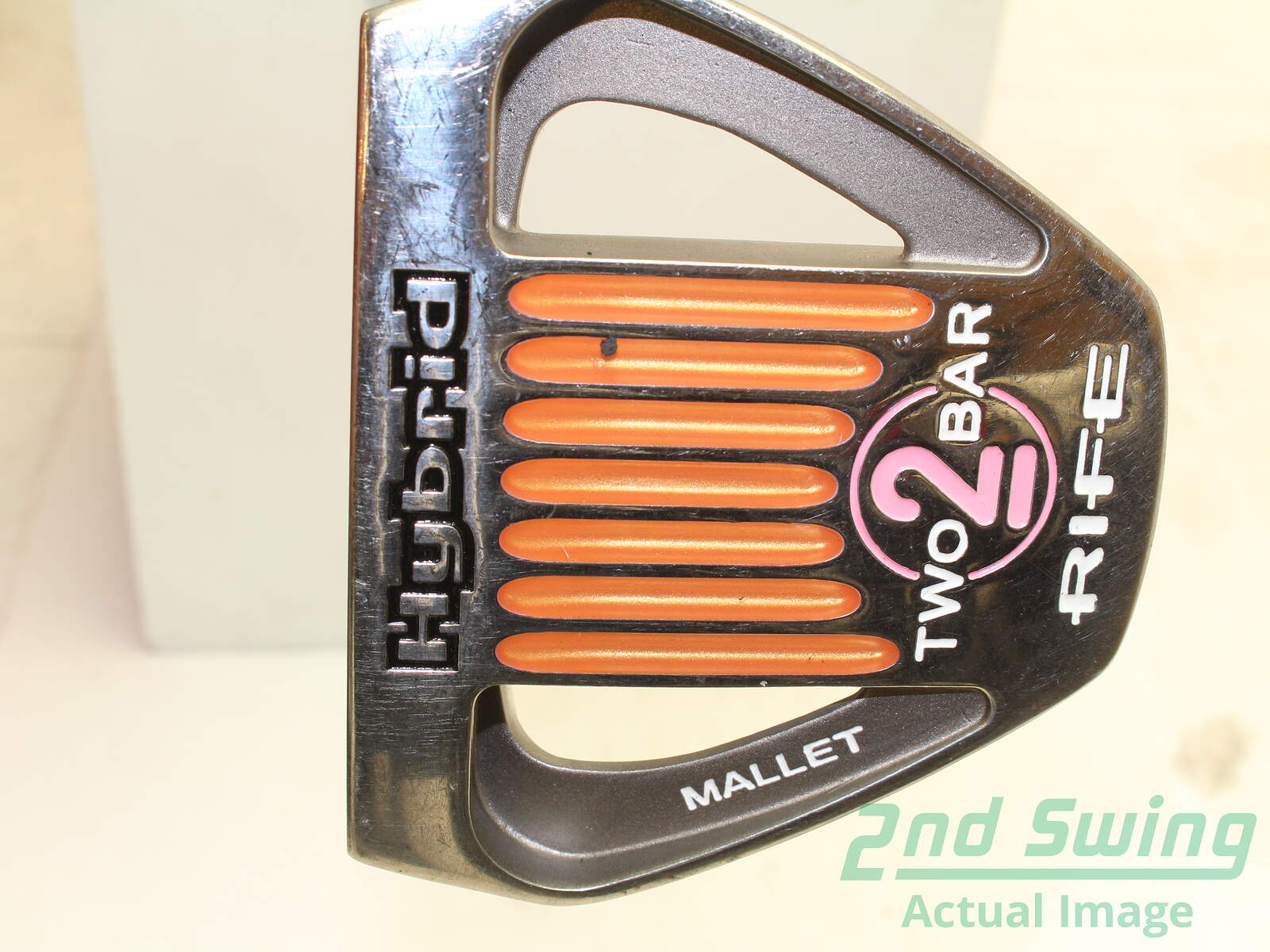 Used Guerin Rife Two Bar Hybrid Putter Steel Right Handed 32 Guerin Rife Two Bar Hybrid Putter Steel Right Handed 32 Used Golf Club