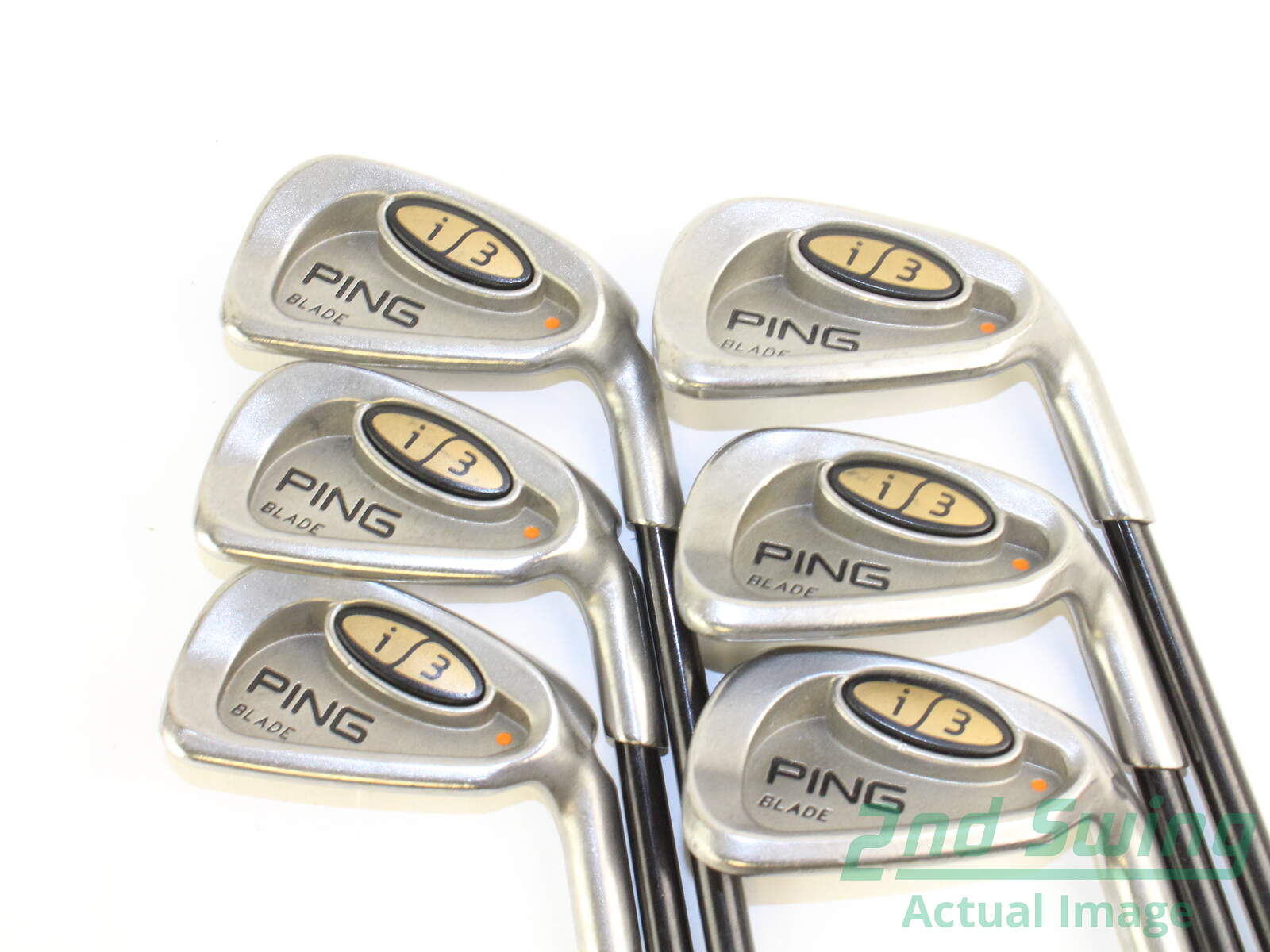 Used Ping i3 Blade Iron Set 5PW Stock Graphite Shaft Graphite Regular