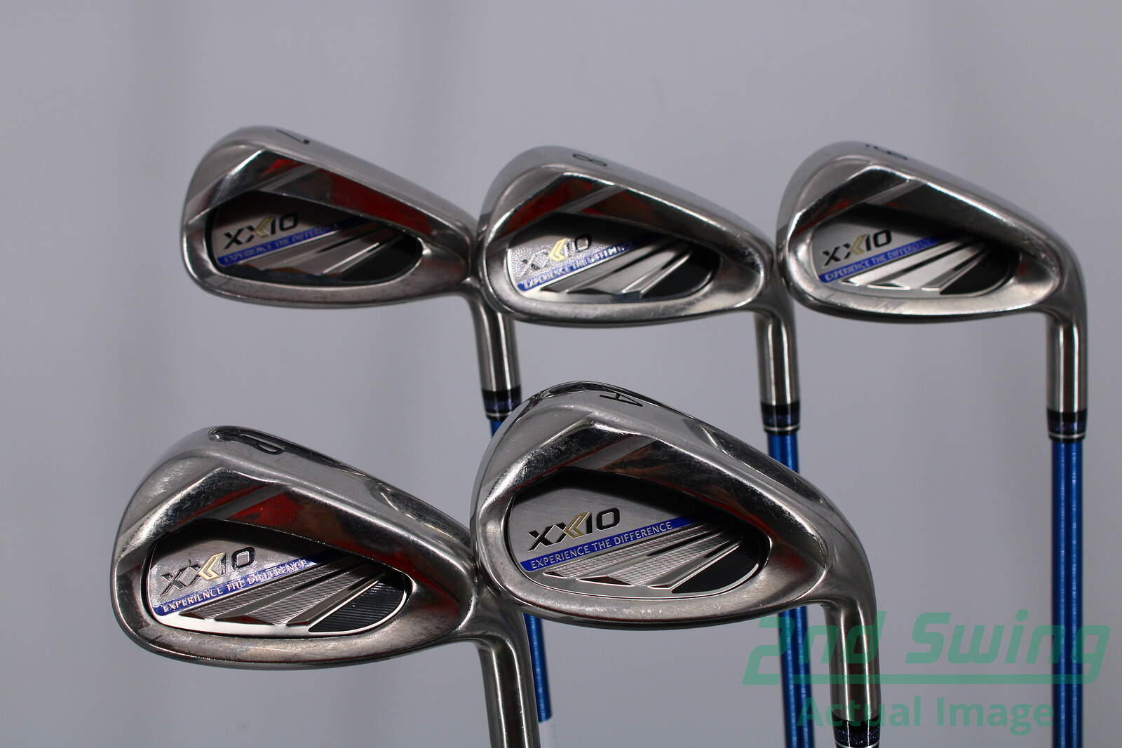 Used XXIO Eleven Iron Set 7PW GW MP1100 Graphite Regular Right Handed
