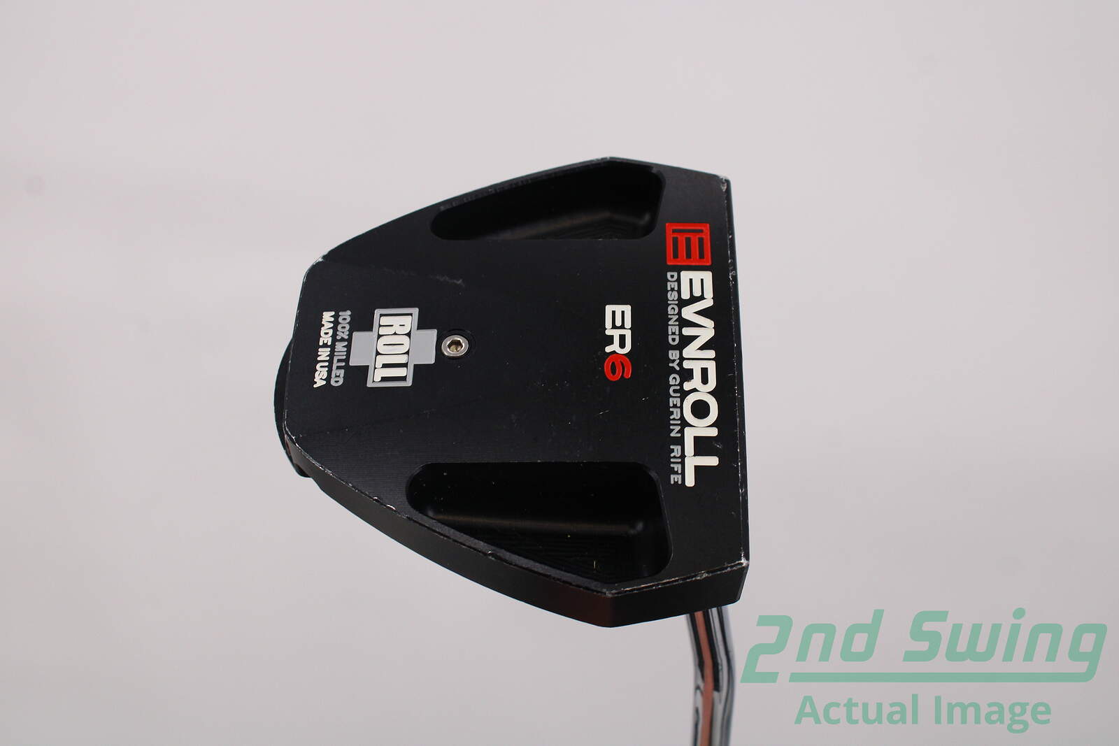 Used Evnroll ER6 iRollB Putter Face Balanced Steel Right Handed 33.0in