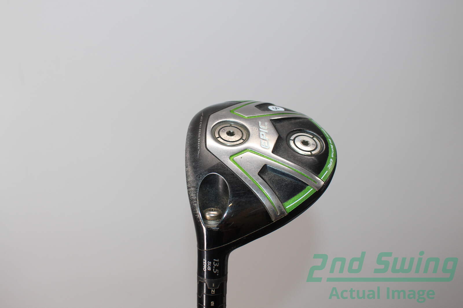 Used Callaway Gbb Epic Sub Zero Fairway Wood 3 Wood 13 5 Fujikura Pro Green 72 Graphite Stiff Left Handed 43 25in Used Golf Club 2nd Swing Golf