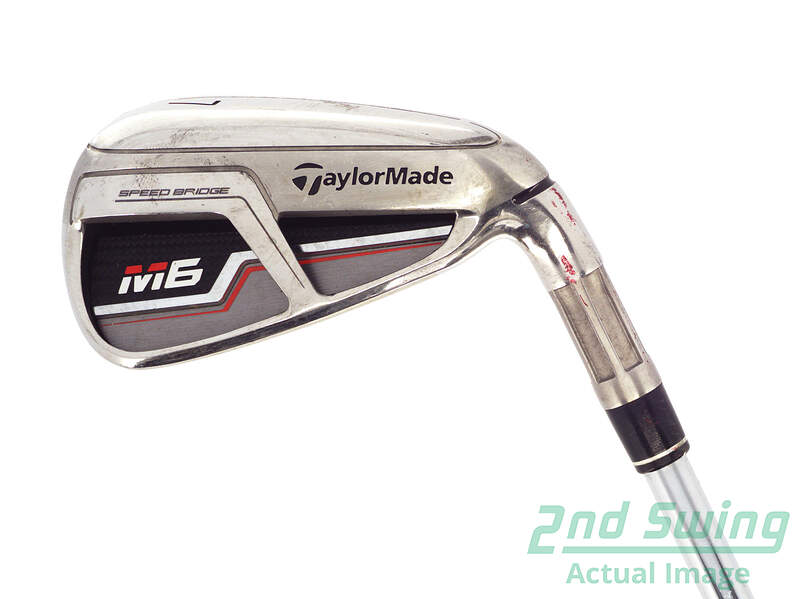 TaylorMade M6 Single Iron 7 Iron Steel Stiff Right 37.5in