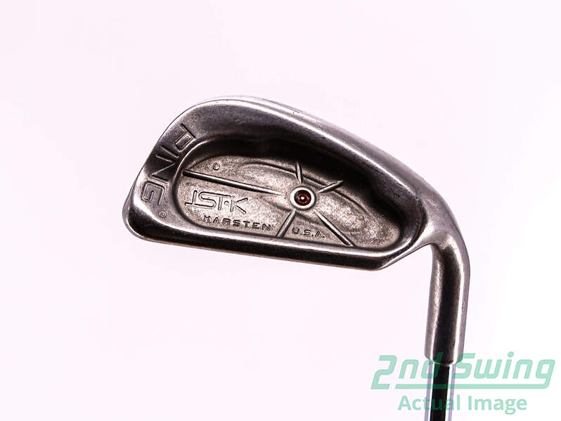 Ping ISI K Single Iron Pitching Wedge PW Steel X-Stiff Right Maroon Dot 37.25in