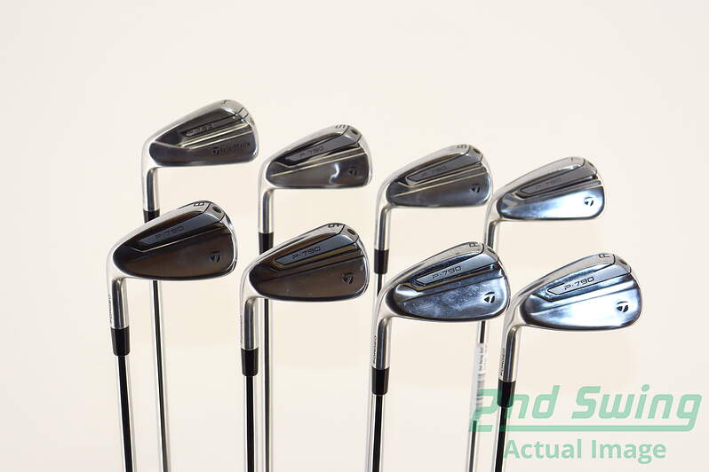 TaylorMade 2019 P790 Iron Set 4-GW Steel Regular Left +1/2
